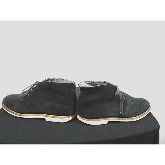 The Generic Man Black Suede Lace Up Chukka Boots Men Sz 44.5 EU / 11 US - Picture 7 of 9